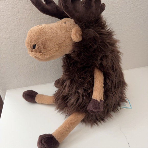 Authentic NWT Jellycat Merrick Moose Retired plush stuffed animal LAST ONE cute - Picture 3 of 9